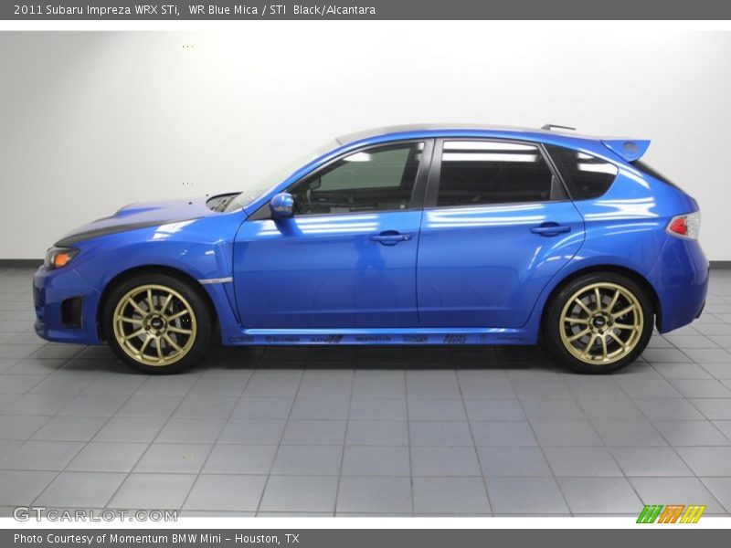  2011 Impreza WRX STi WR Blue Mica