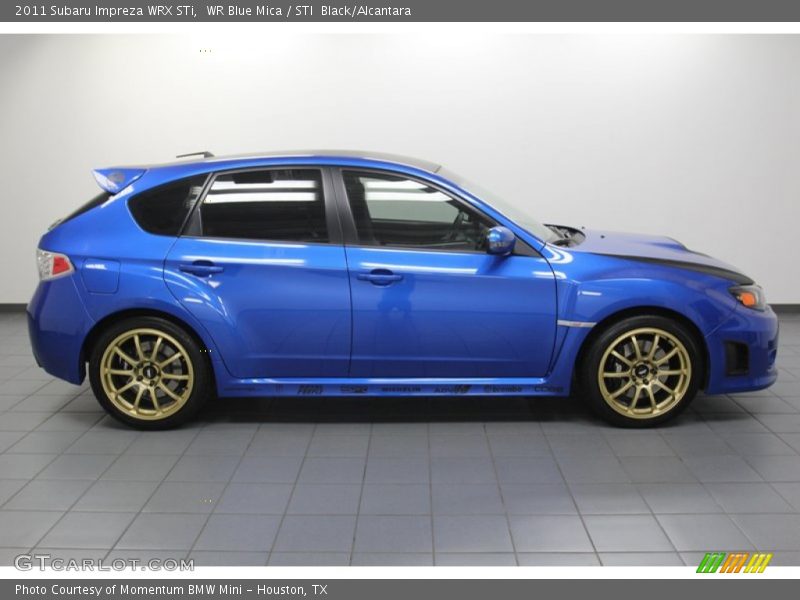  2011 Impreza WRX STi WR Blue Mica