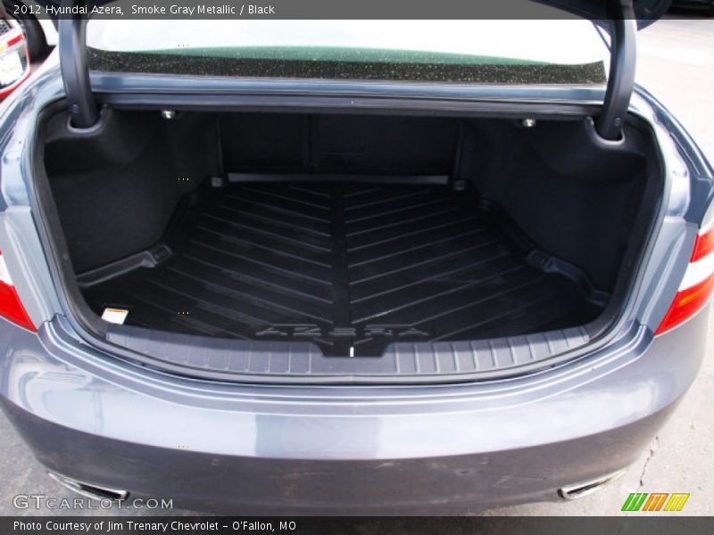 Smoke Gray Metallic / Black 2012 Hyundai Azera