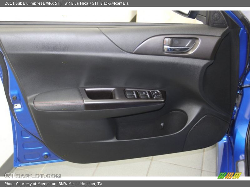Door Panel of 2011 Impreza WRX STi