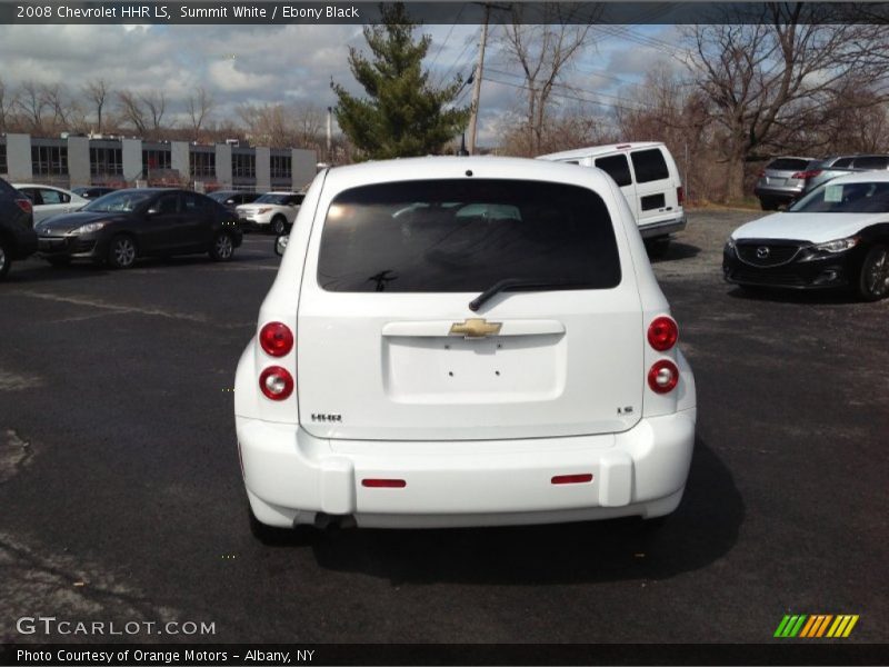 Summit White / Ebony Black 2008 Chevrolet HHR LS