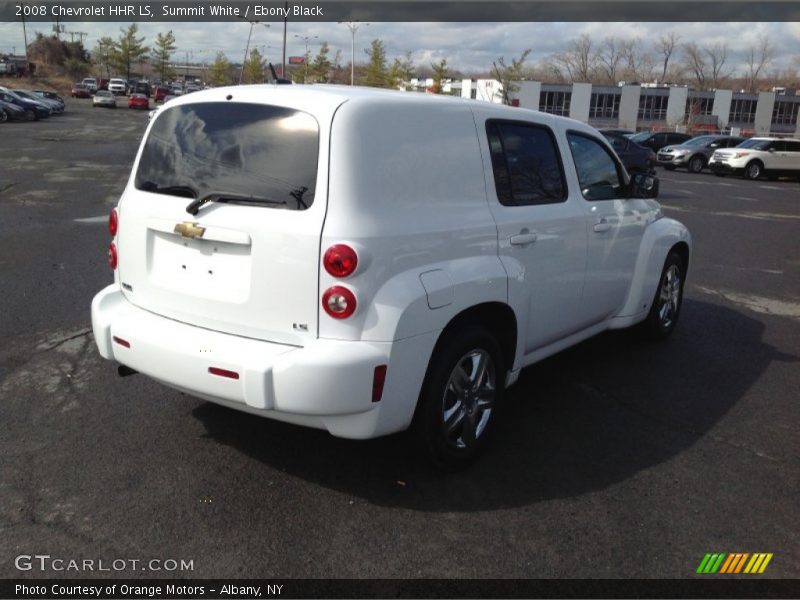 Summit White / Ebony Black 2008 Chevrolet HHR LS