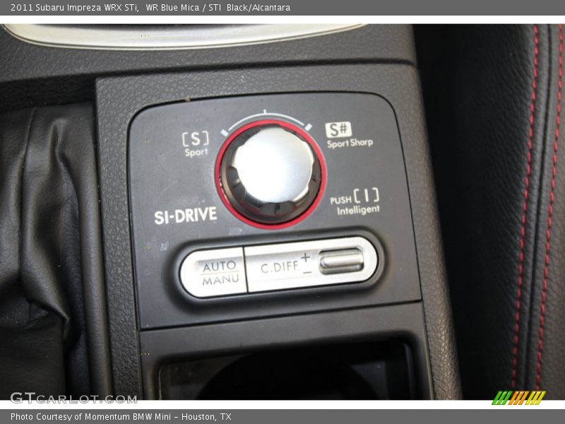 Controls of 2011 Impreza WRX STi