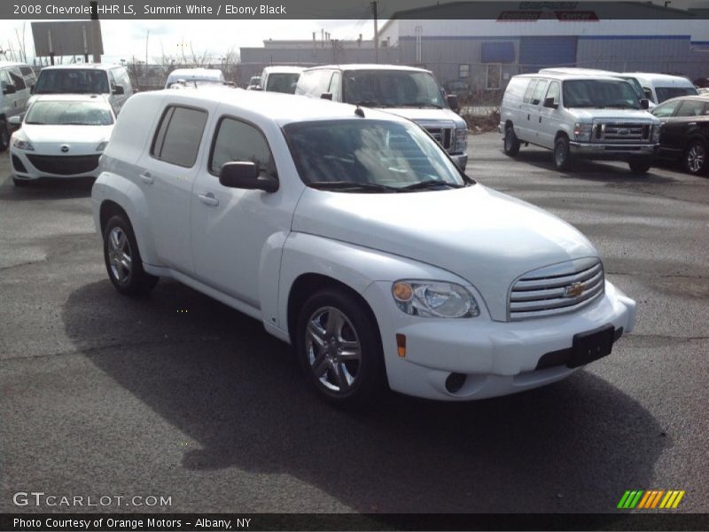 Summit White / Ebony Black 2008 Chevrolet HHR LS