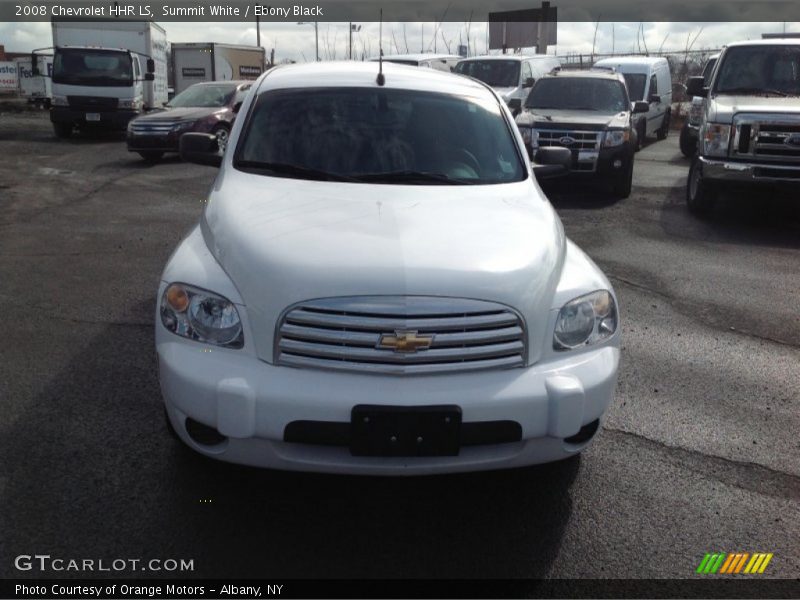 Summit White / Ebony Black 2008 Chevrolet HHR LS