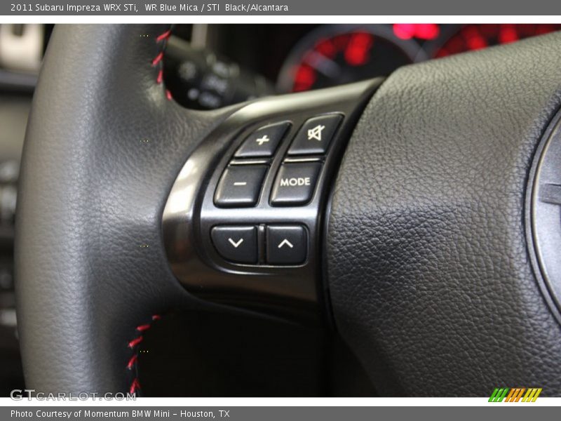 Controls of 2011 Impreza WRX STi