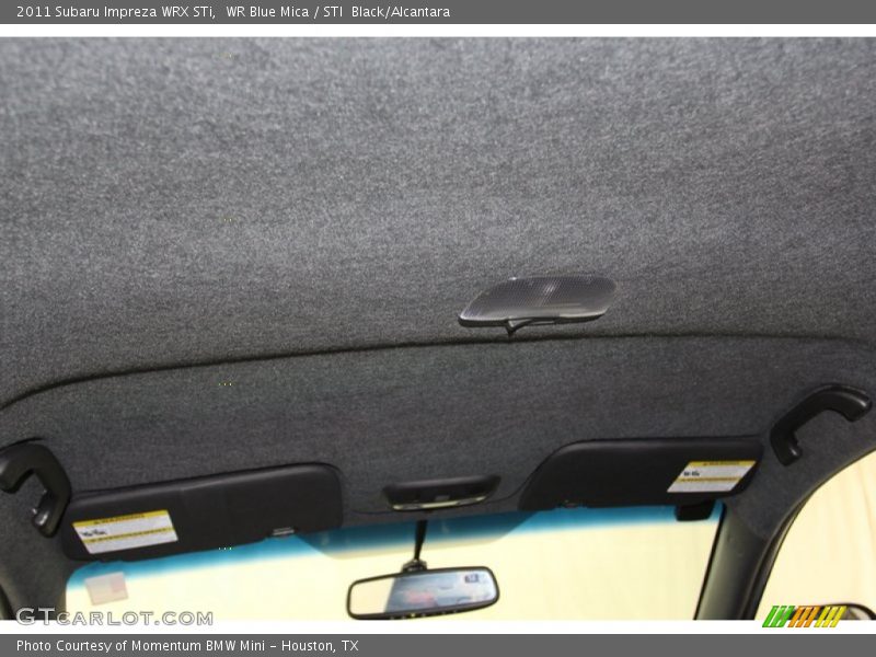 WR Blue Mica / STI  Black/Alcantara 2011 Subaru Impreza WRX STi