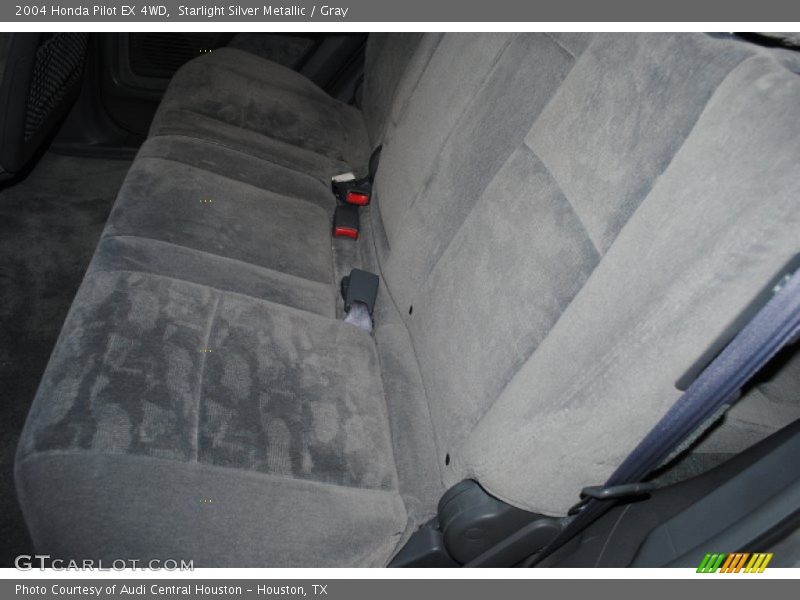 Starlight Silver Metallic / Gray 2004 Honda Pilot EX 4WD