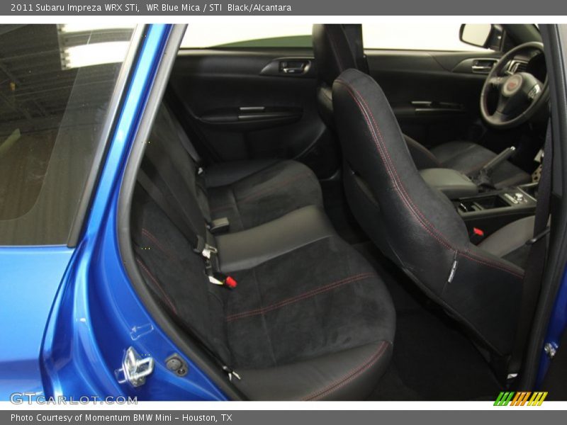 WR Blue Mica / STI  Black/Alcantara 2011 Subaru Impreza WRX STi