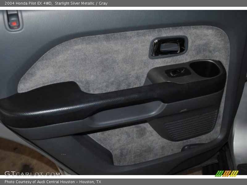 Starlight Silver Metallic / Gray 2004 Honda Pilot EX 4WD