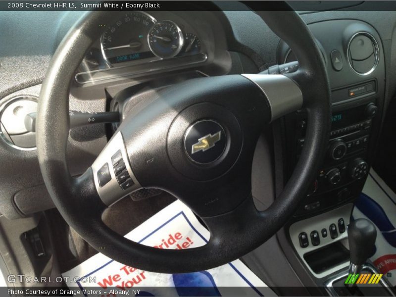 Summit White / Ebony Black 2008 Chevrolet HHR LS
