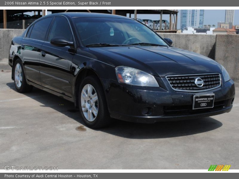 Super Black / Frost 2006 Nissan Altima 2.5 S Special Edition