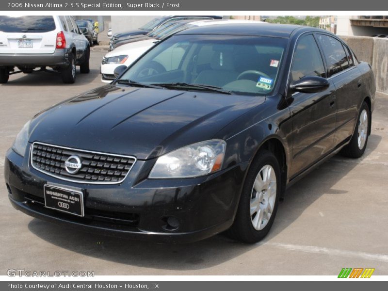 Super Black / Frost 2006 Nissan Altima 2.5 S Special Edition