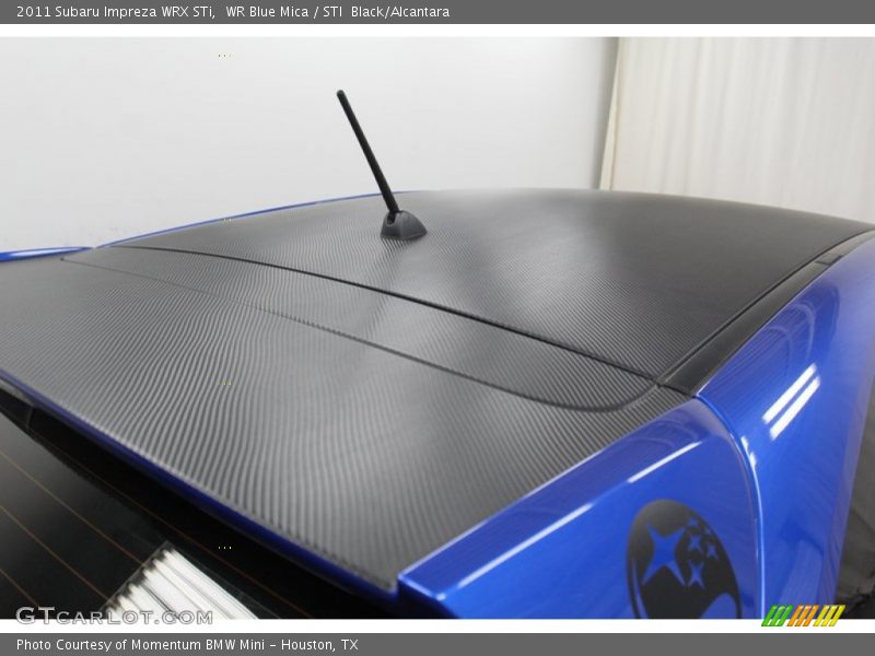WR Blue Mica / STI  Black/Alcantara 2011 Subaru Impreza WRX STi