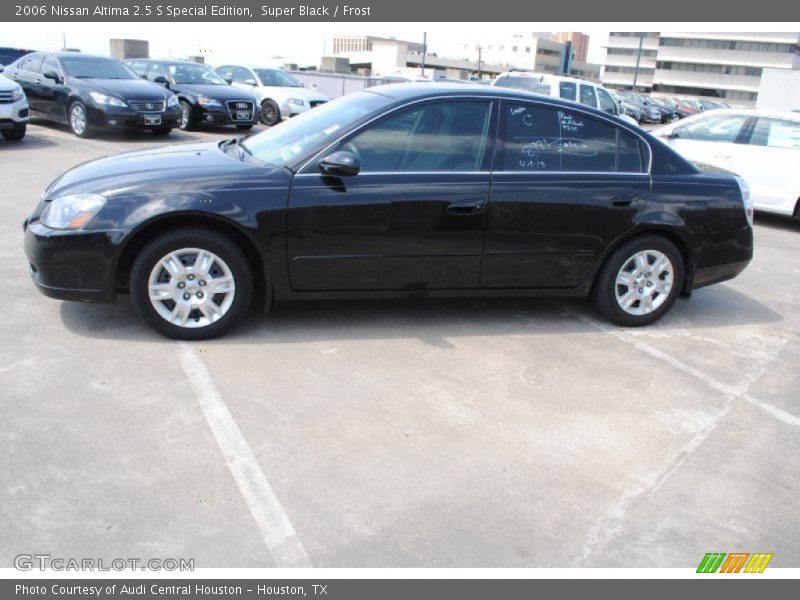 Super Black / Frost 2006 Nissan Altima 2.5 S Special Edition