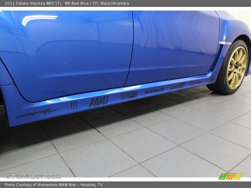 WR Blue Mica / STI  Black/Alcantara 2011 Subaru Impreza WRX STi