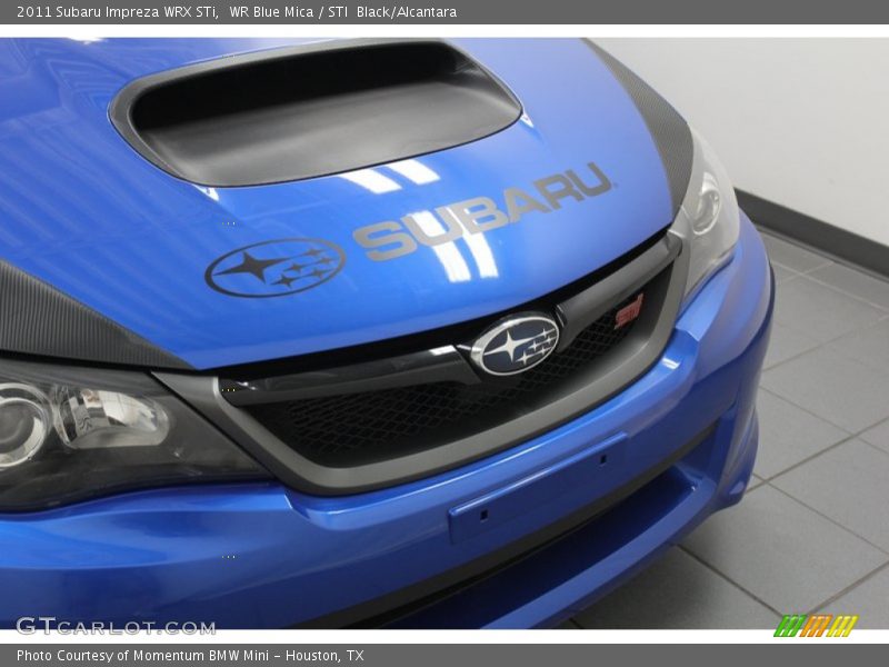 WR Blue Mica / STI  Black/Alcantara 2011 Subaru Impreza WRX STi