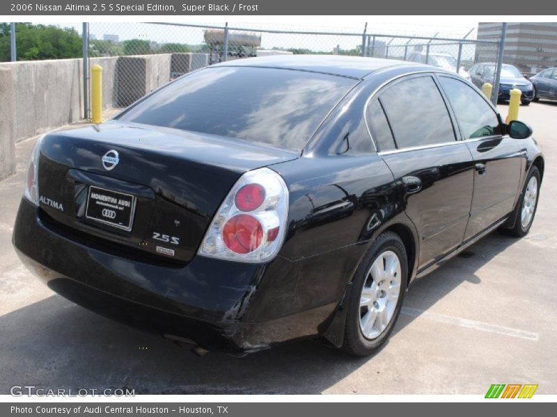 Super Black / Frost 2006 Nissan Altima 2.5 S Special Edition