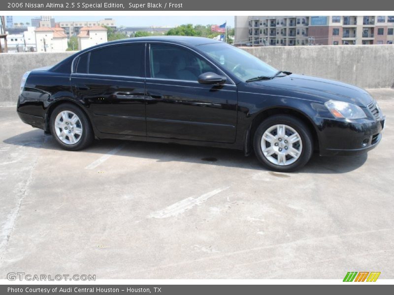 Super Black / Frost 2006 Nissan Altima 2.5 S Special Edition