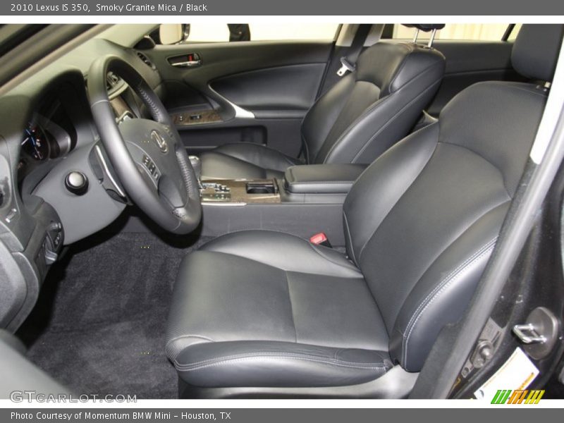  2010 IS 350 Black Interior