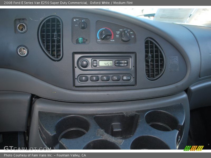 Oxford White / Medium Flint 2008 Ford E Series Van E250 Super Duty Commericial