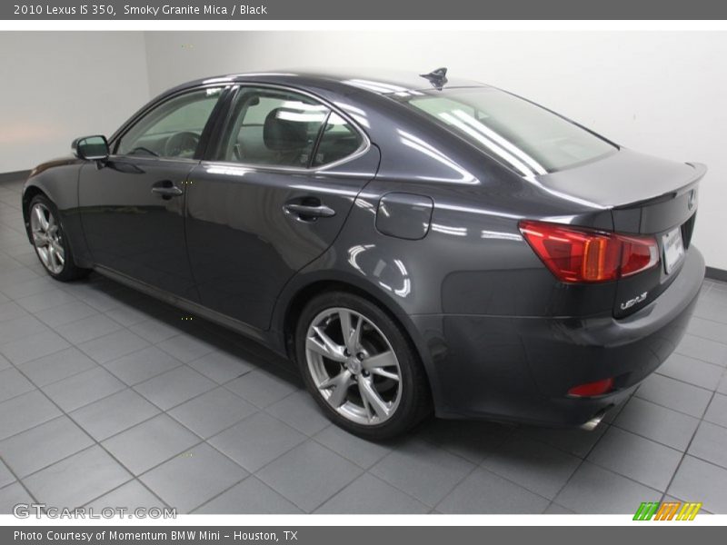 Smoky Granite Mica / Black 2010 Lexus IS 350