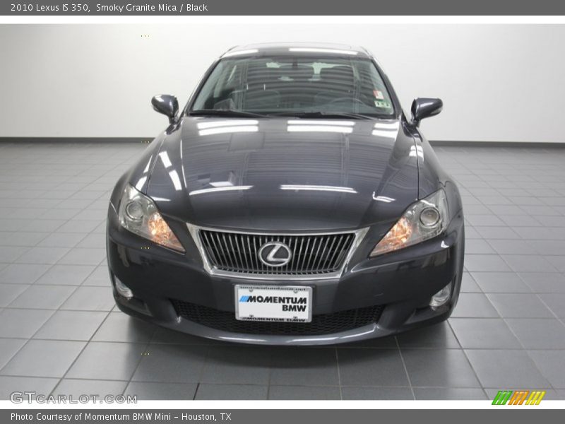 Smoky Granite Mica / Black 2010 Lexus IS 350