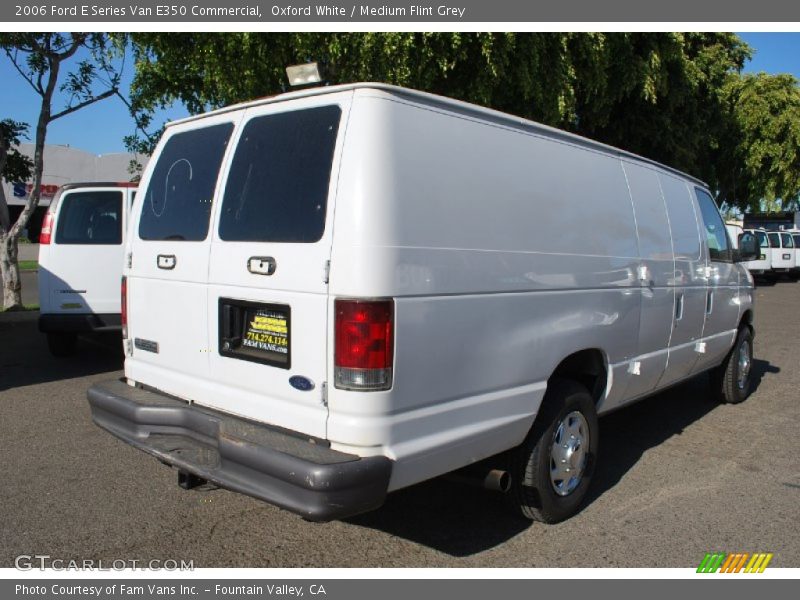 Oxford White / Medium Flint Grey 2006 Ford E Series Van E350 Commercial