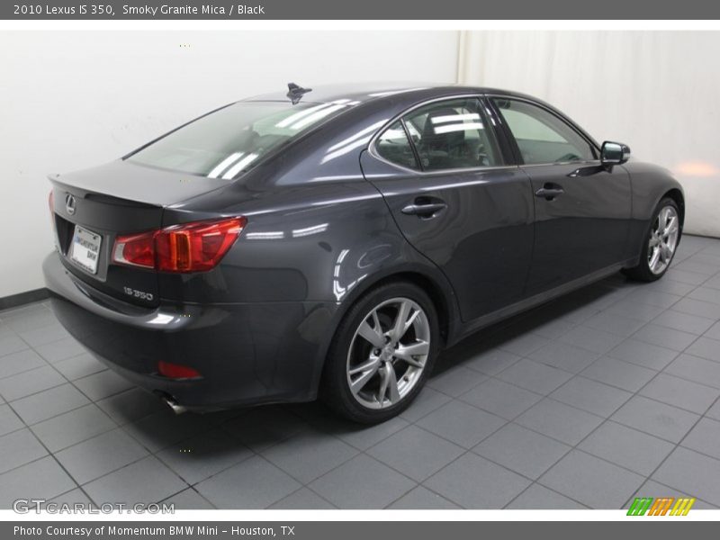 Smoky Granite Mica / Black 2010 Lexus IS 350