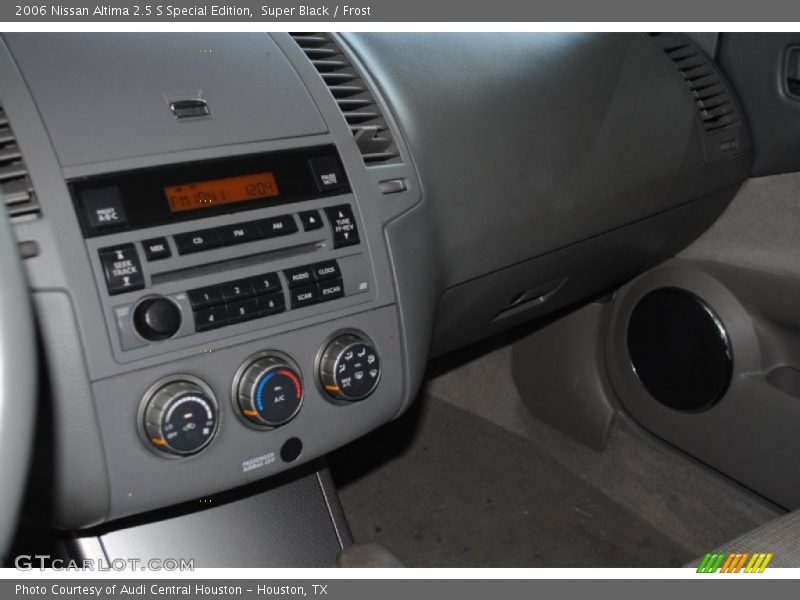Super Black / Frost 2006 Nissan Altima 2.5 S Special Edition