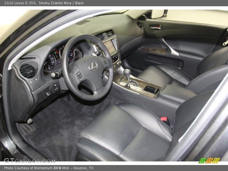  2010 IS 350 Black Interior