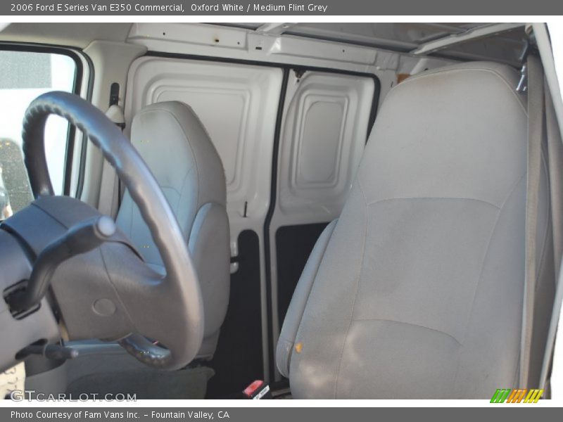 Oxford White / Medium Flint Grey 2006 Ford E Series Van E350 Commercial