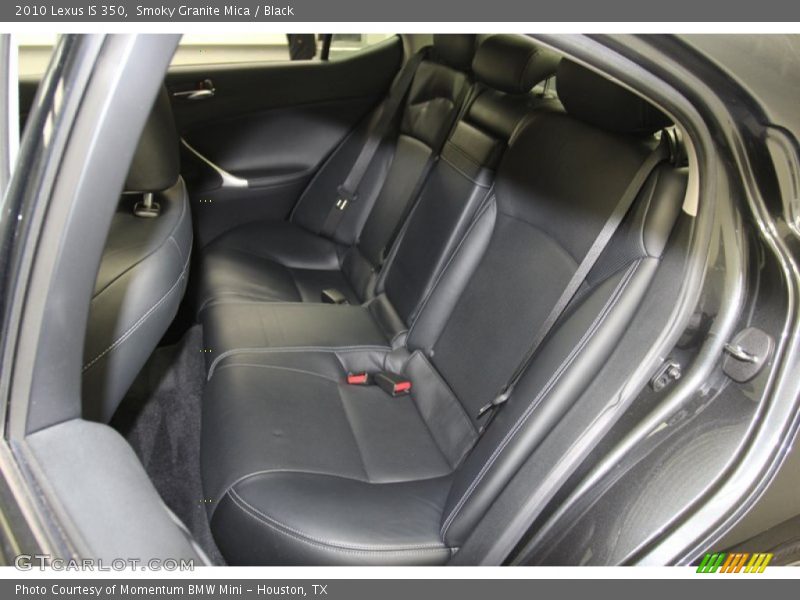 Rear Seat of 2010 IS 350