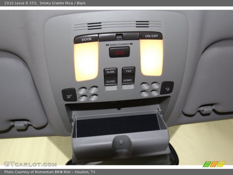 Smoky Granite Mica / Black 2010 Lexus IS 350