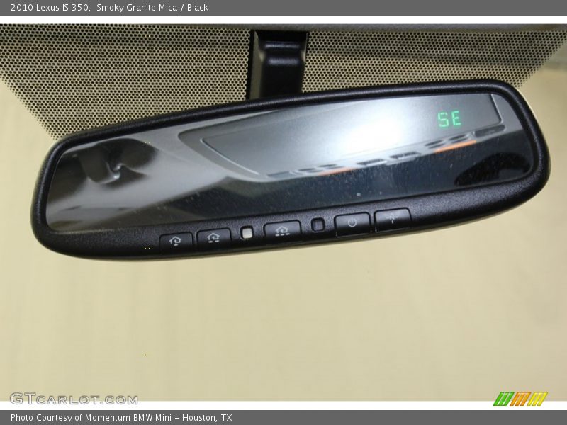 Smoky Granite Mica / Black 2010 Lexus IS 350