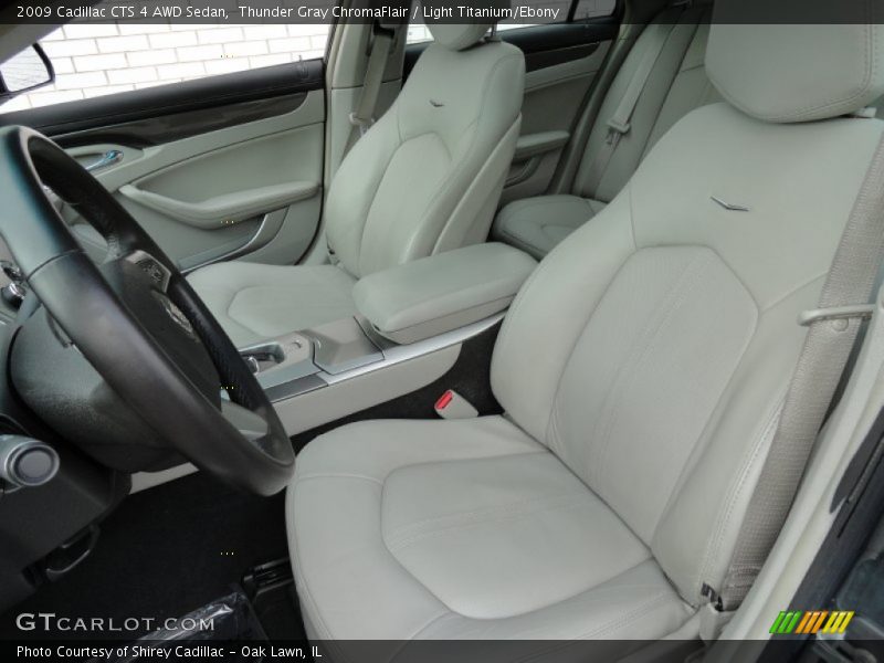 Front Seat of 2009 CTS 4 AWD Sedan