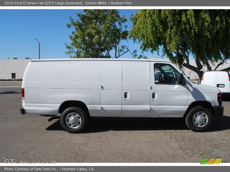 Oxford White / Medium Flint 2010 Ford E Series Van E250 Cargo Extended