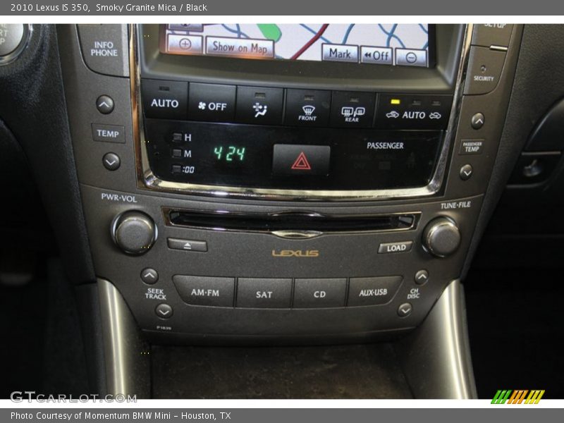 Controls of 2010 IS 350