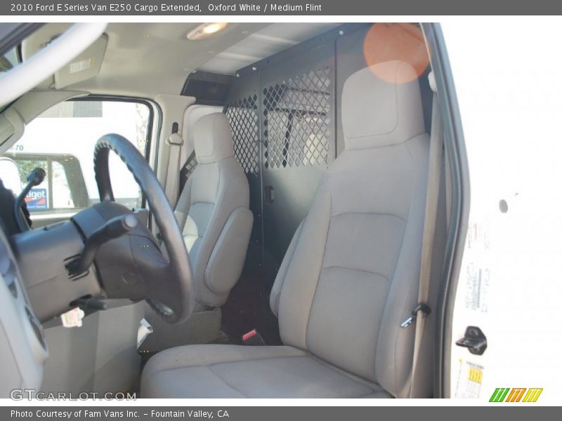 Oxford White / Medium Flint 2010 Ford E Series Van E250 Cargo Extended