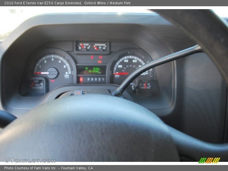 Oxford White / Medium Flint 2010 Ford E Series Van E250 Cargo Extended