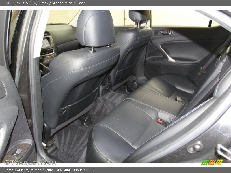 Rear Seat of 2010 IS 350