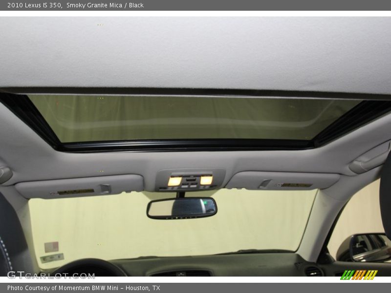 Smoky Granite Mica / Black 2010 Lexus IS 350