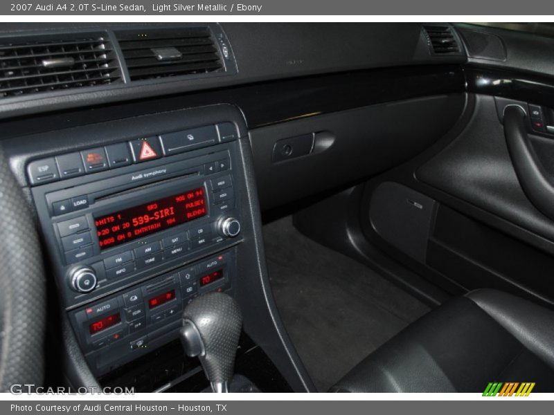 Light Silver Metallic / Ebony 2007 Audi A4 2.0T S-Line Sedan
