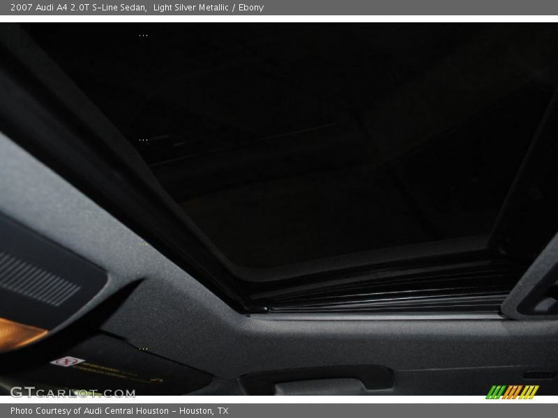 Light Silver Metallic / Ebony 2007 Audi A4 2.0T S-Line Sedan