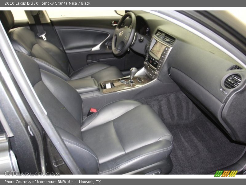 Front Seat of 2010 IS 350