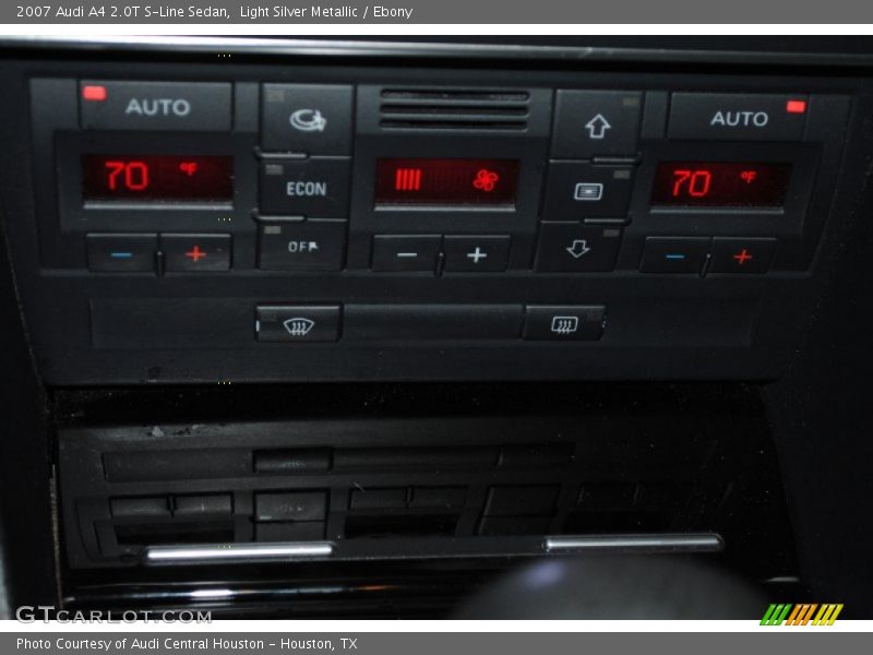 Light Silver Metallic / Ebony 2007 Audi A4 2.0T S-Line Sedan