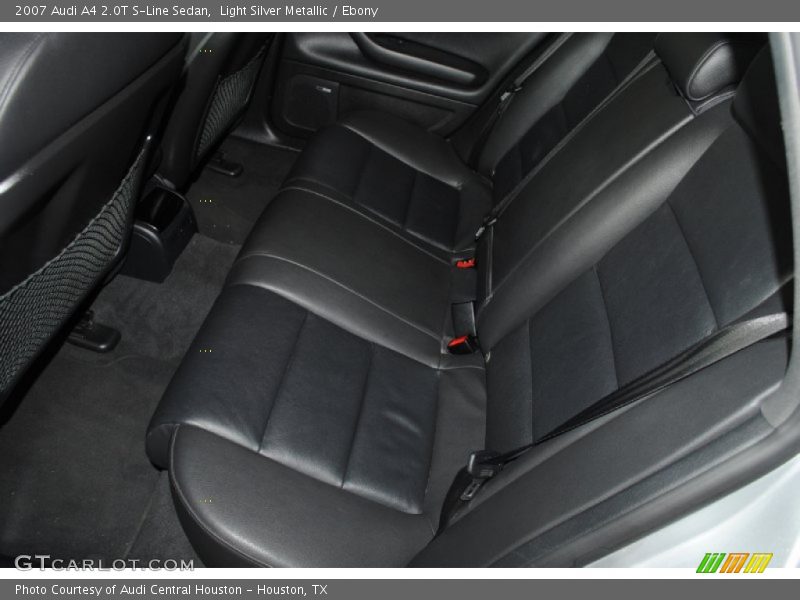 Light Silver Metallic / Ebony 2007 Audi A4 2.0T S-Line Sedan
