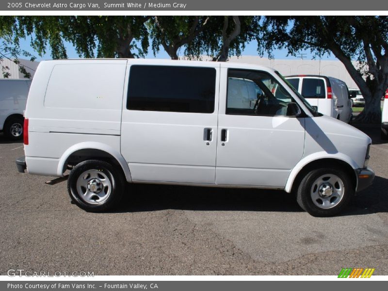 Summit White / Medium Gray 2005 Chevrolet Astro Cargo Van