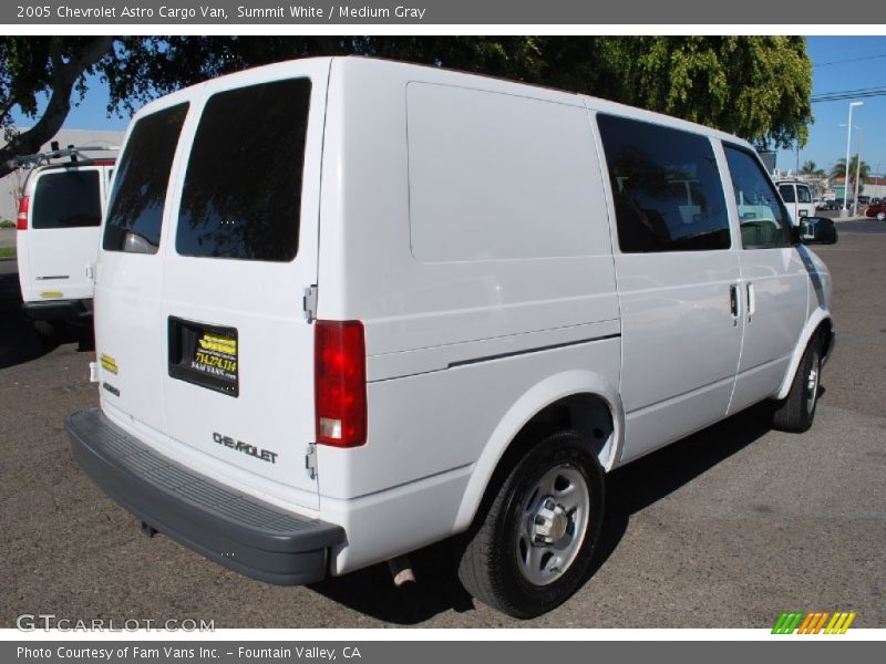 Summit White / Medium Gray 2005 Chevrolet Astro Cargo Van