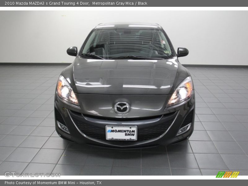 Metropolitan Gray Mica / Black 2010 Mazda MAZDA3 s Grand Touring 4 Door